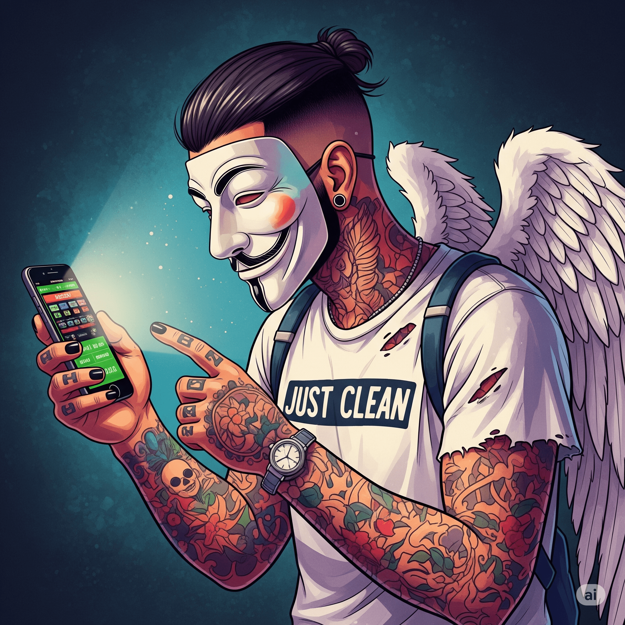 Eine Person starrt wie hypnotisiert auf ein leuchtendes Smartphone. Auf dem Bildschirm ist eine Sportwetten-App oder ein Online-Casino zu sehen. Das Gesicht der Person ist nur von diesem Licht erhellt, der Rest des Raumes ist dunkel. Symbolisiert die fesselnde und isolierende Natur der Online-Sucht. "Online Glücksspielsucht", "Sucht nach Sportwetten", "Handysucht"