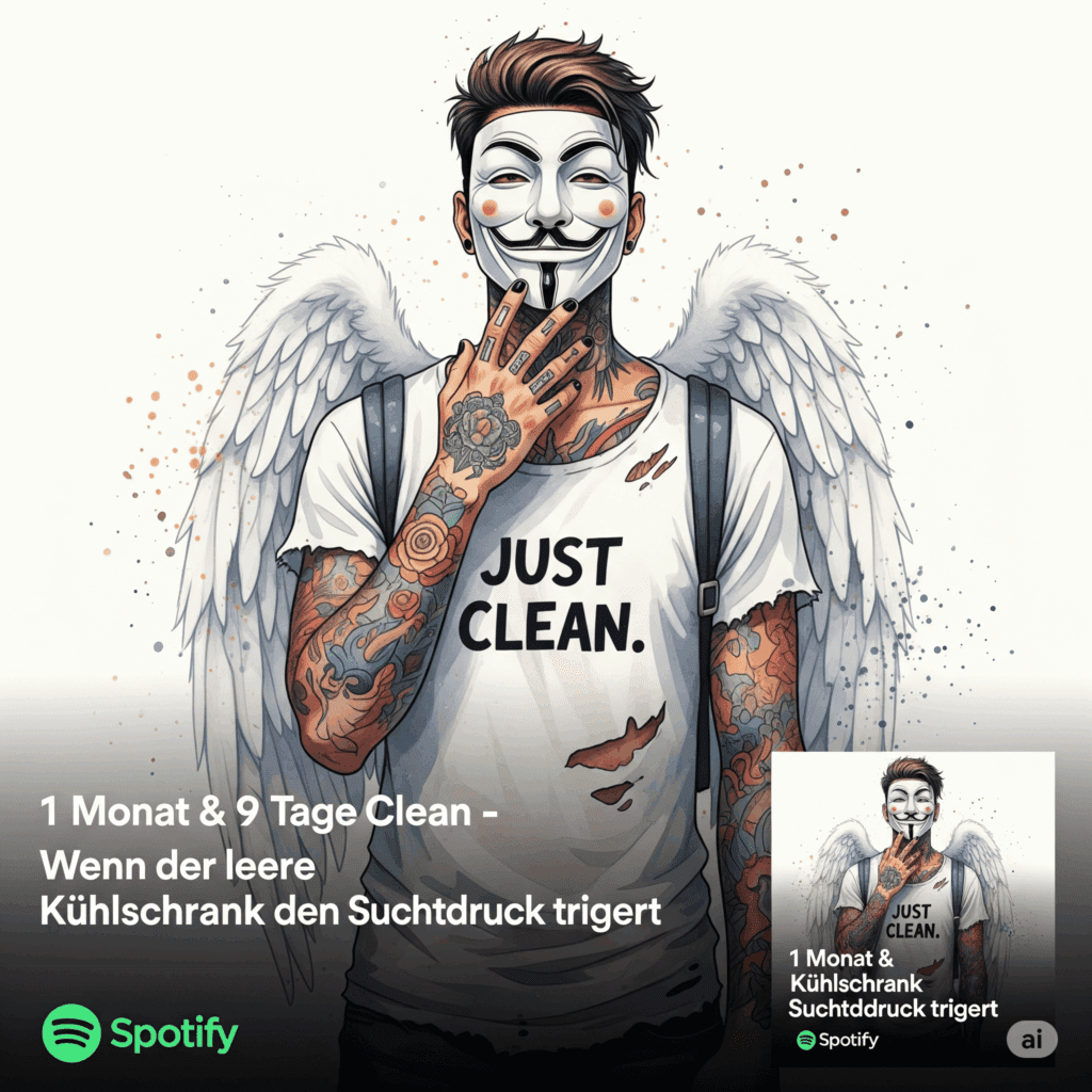 1 Monat & 9 Tage clean: Wenn der leere Kühlschrank den Suchtdruck triggert