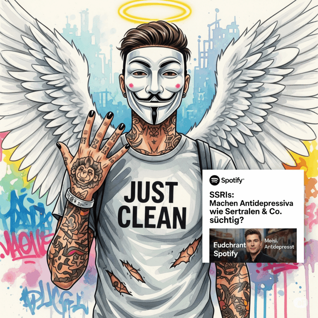 SSRIs: Machen Antidepressiva wie Sertralin & Co. süchtig? Podcast und Artikel Titelbild