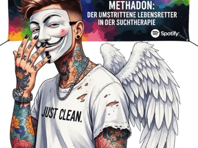 Methadon: Der umstrittene Lebensretter in der Suchttherapie. Podcast und Artikel Titelbild