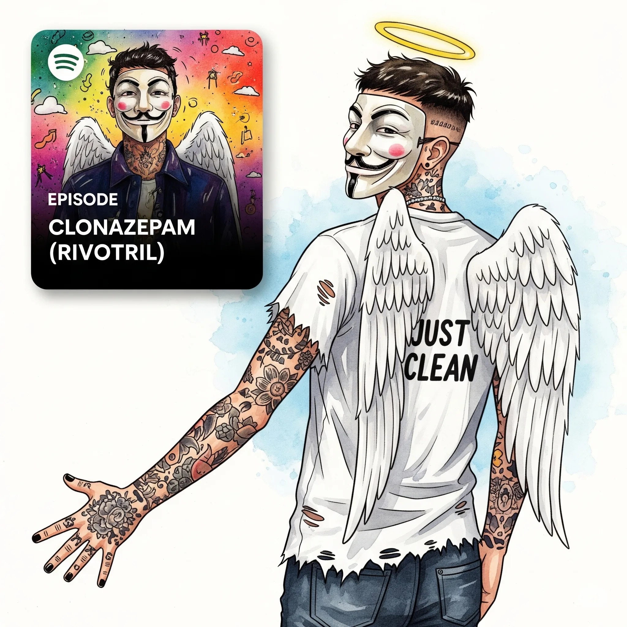 Clonazepam (Rivotril): Der Krampflöser mit der schleichenden Suchtgefahr. Podcast und Artikel Titelbild