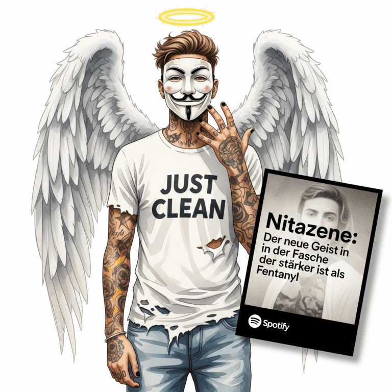 Nitazene: Der neue Geist in der Flasche, der stärker ist als Fentanyl. Podcast und Artikel Titelild