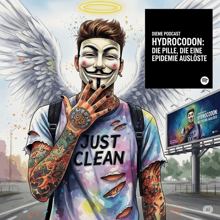 Hydrocodon: Die Pille, die eine Epidemie auslöste. Podcast & Artikel Titelbild