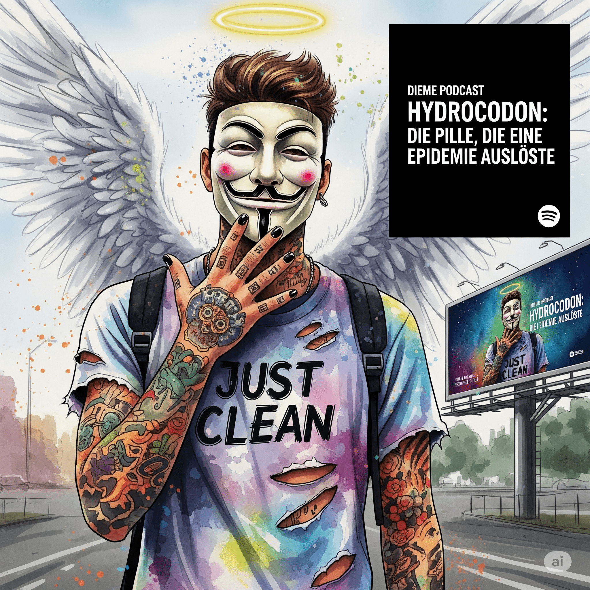 Hydrocodon: Die Pille, die eine Epidemie auslöste. Podcast & Artikel Titelbild