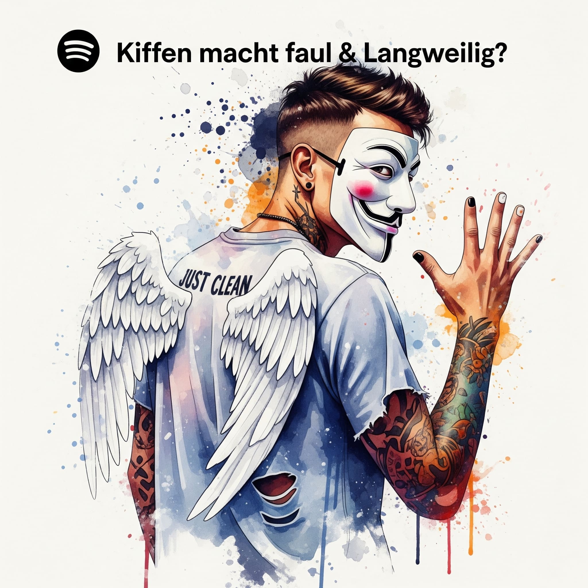Kiffen macht faul & langweilig? So sagst Du selbstbewusst Nein [2025] Podcast und Artikel Titelbild