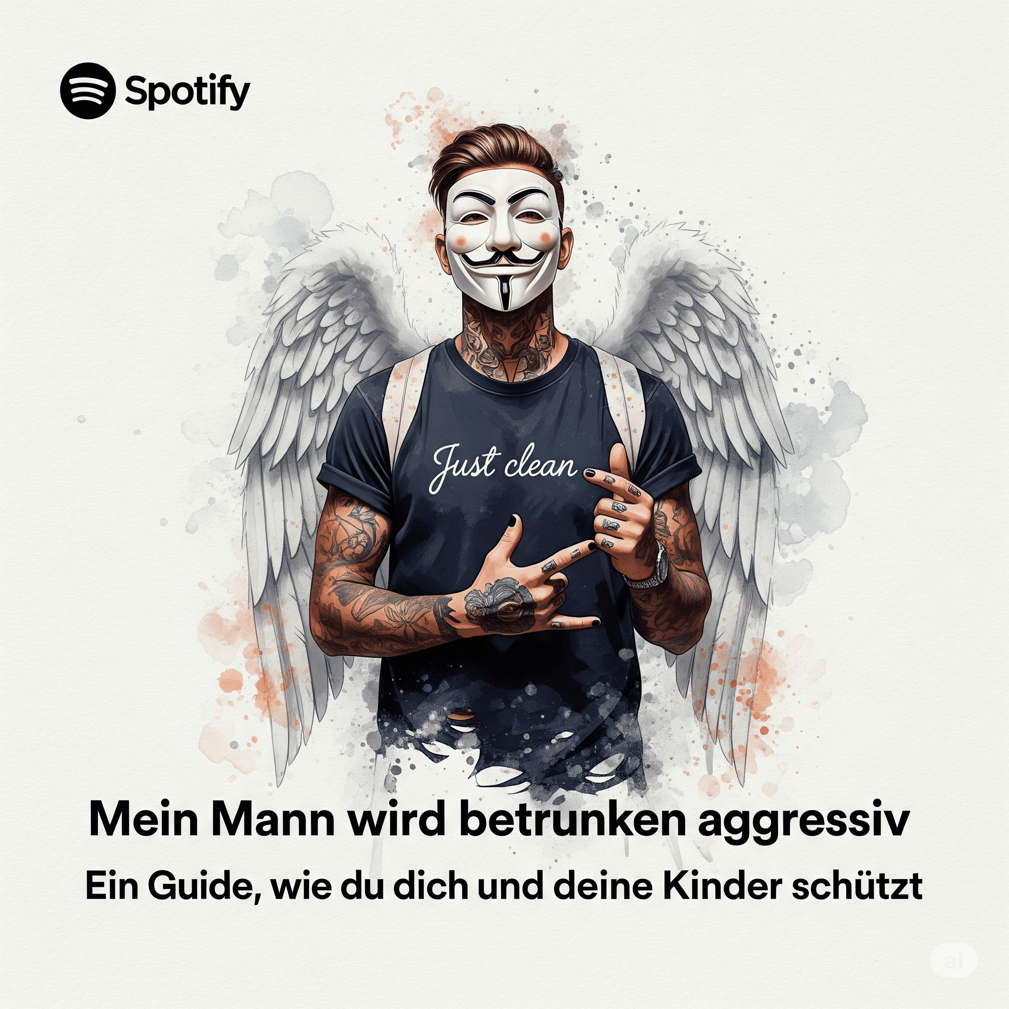 "Mein Mann wird betrunken aggressiv": Ein Guide, wie du dich und deine Kinder schützt. Podcast und Artikel Titelbild