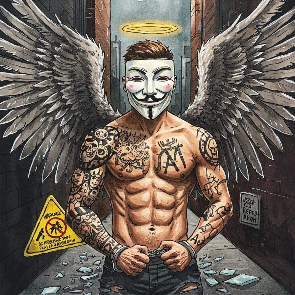 Ein starkes Bild, das die negativen Folgen zeigt. Vielleicht eine zerbrochene Glasscheibe, Handschellen, eine düstere Gasse oder ein Warnschild mit Drogen-Symbolen.
Keywords für Alt-Text: Drogen Clan Kriminalität, Sucht Gefahr, Gewalt Spirale, Ausweg Kriminalität Folgen