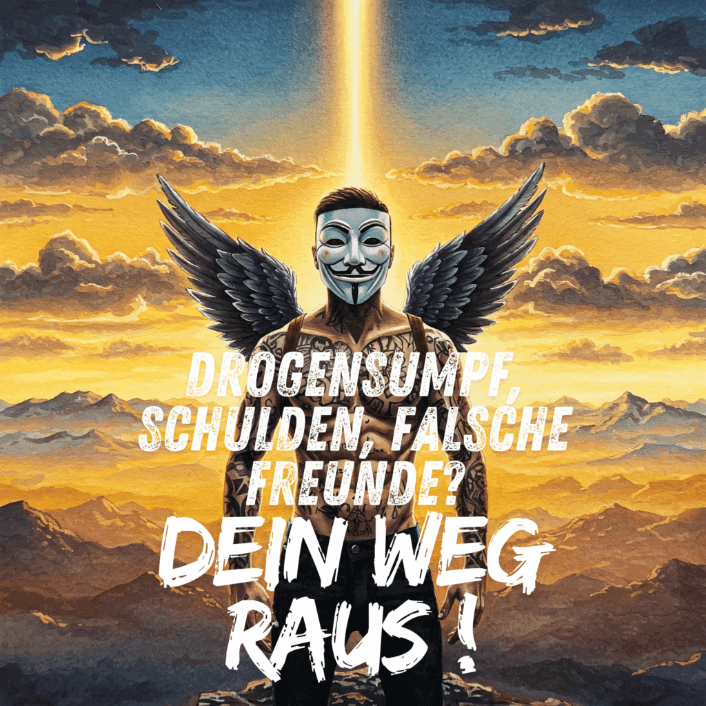 Drogensumpf, Schulden, falsche Freunde? Dein Weg raus – Es ist nie zu spät!