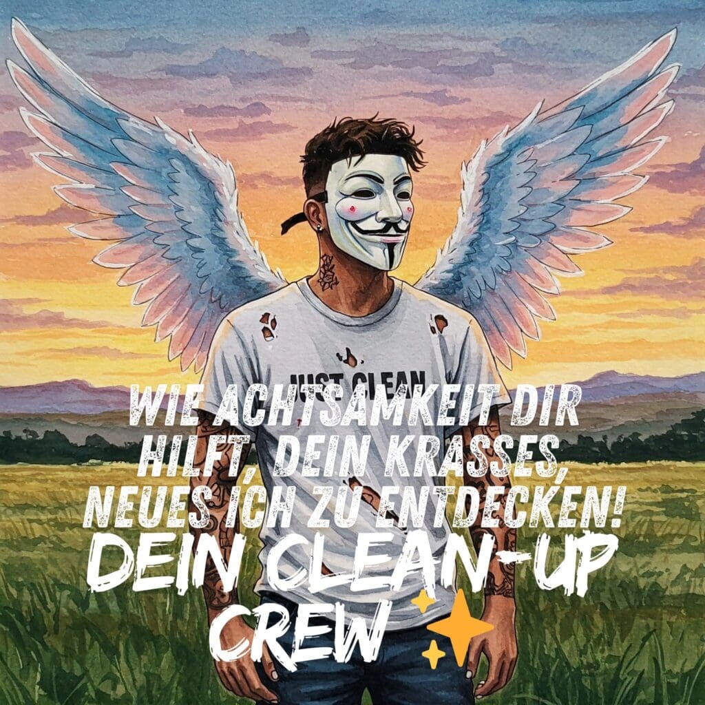 ✨ Dein Clean-Up Crew: Wie Achtsamkeit Dir hilft, Dein krasses, neues Ich zu entdecken! ✨