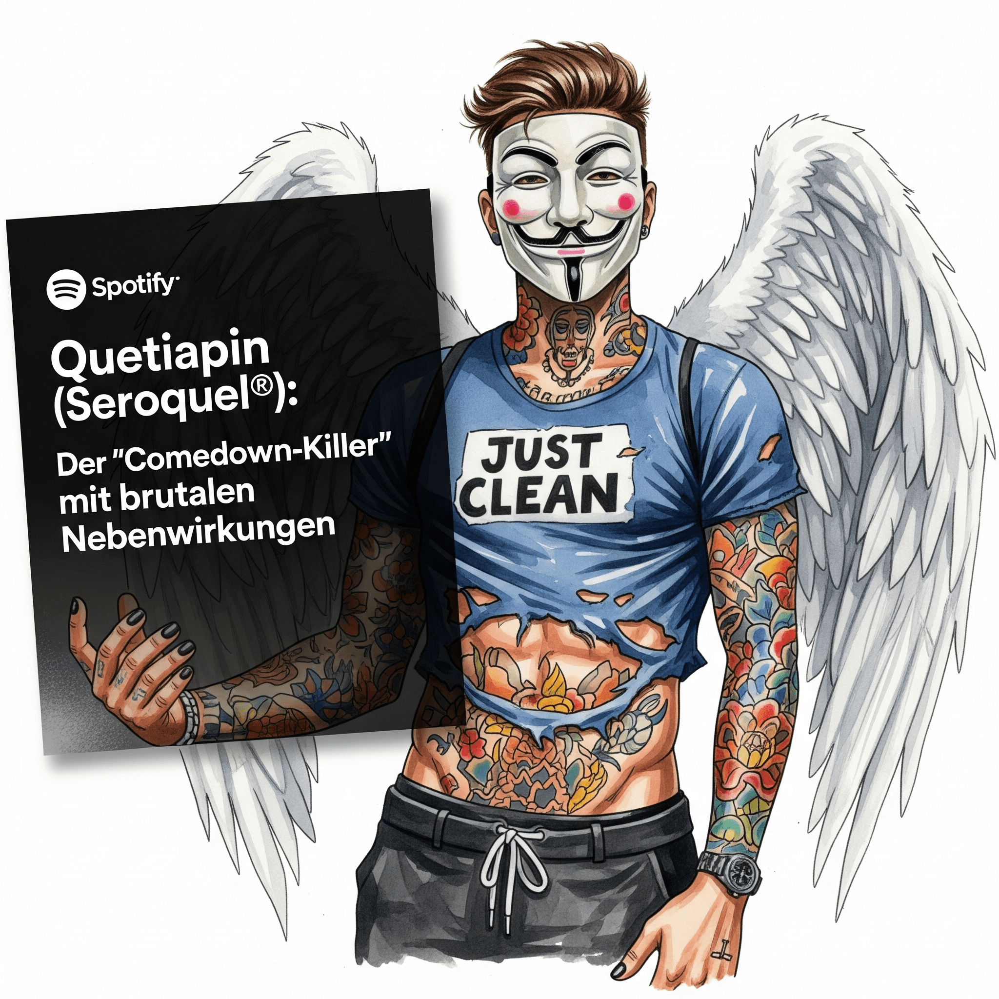 Quetiapin (Seroquel®): Der „Comedown-Killer“ mit brutalen Nebenwirkungen