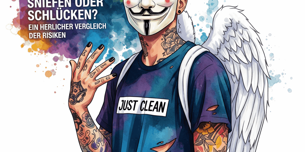Speed: Sniefen oder Schlucken? Ein ehrlicher Vergleich der Risiken