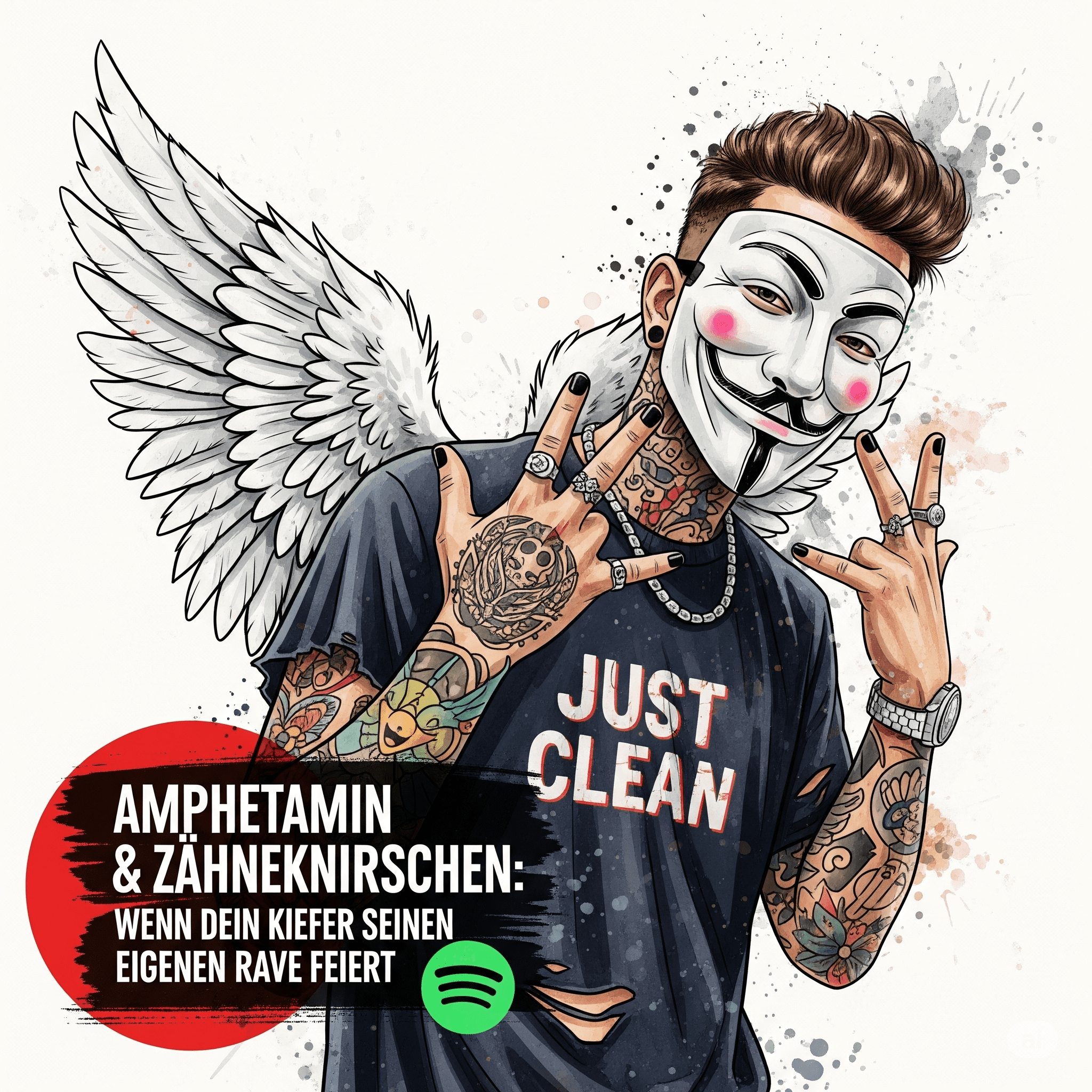 Amphetamin & Zähneknirschen: Wenn dein Kiefer seinen eigenen Rave feiert