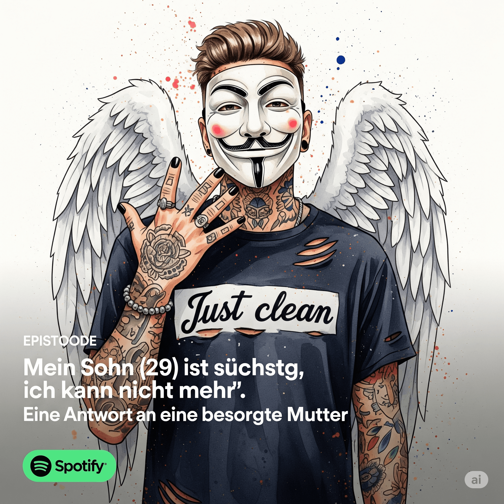 "Mein Sohn (29) ist süchtig, ich kann nicht mehr": Eine Antwort an eine besorgte Mutter. Podcast und Artikel Titelbild
