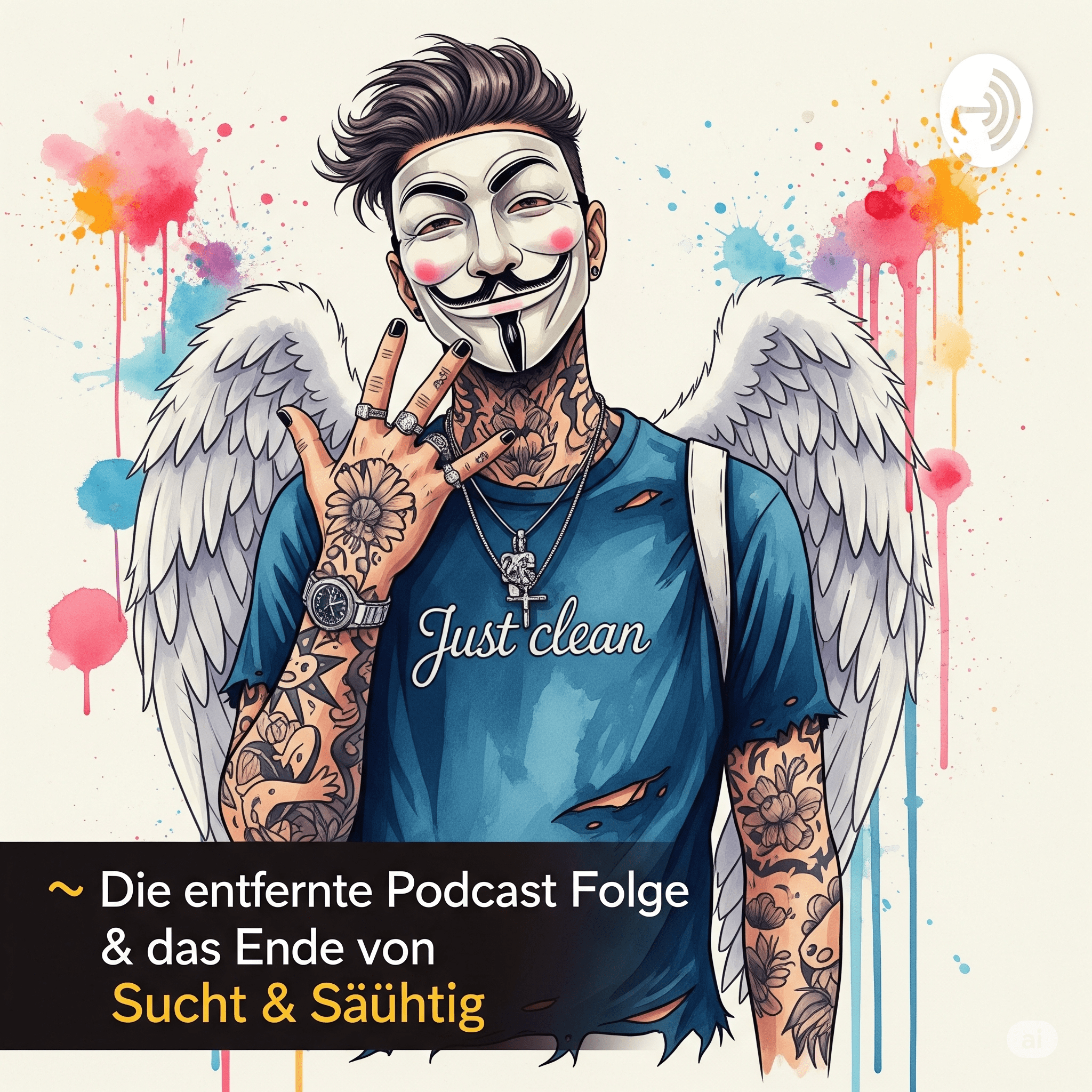 💔 Was eine gelöschte Podcast-Folge über das Ende von "Sucht & Süchtig" verrät. Podcast und Artikel Titelbild
