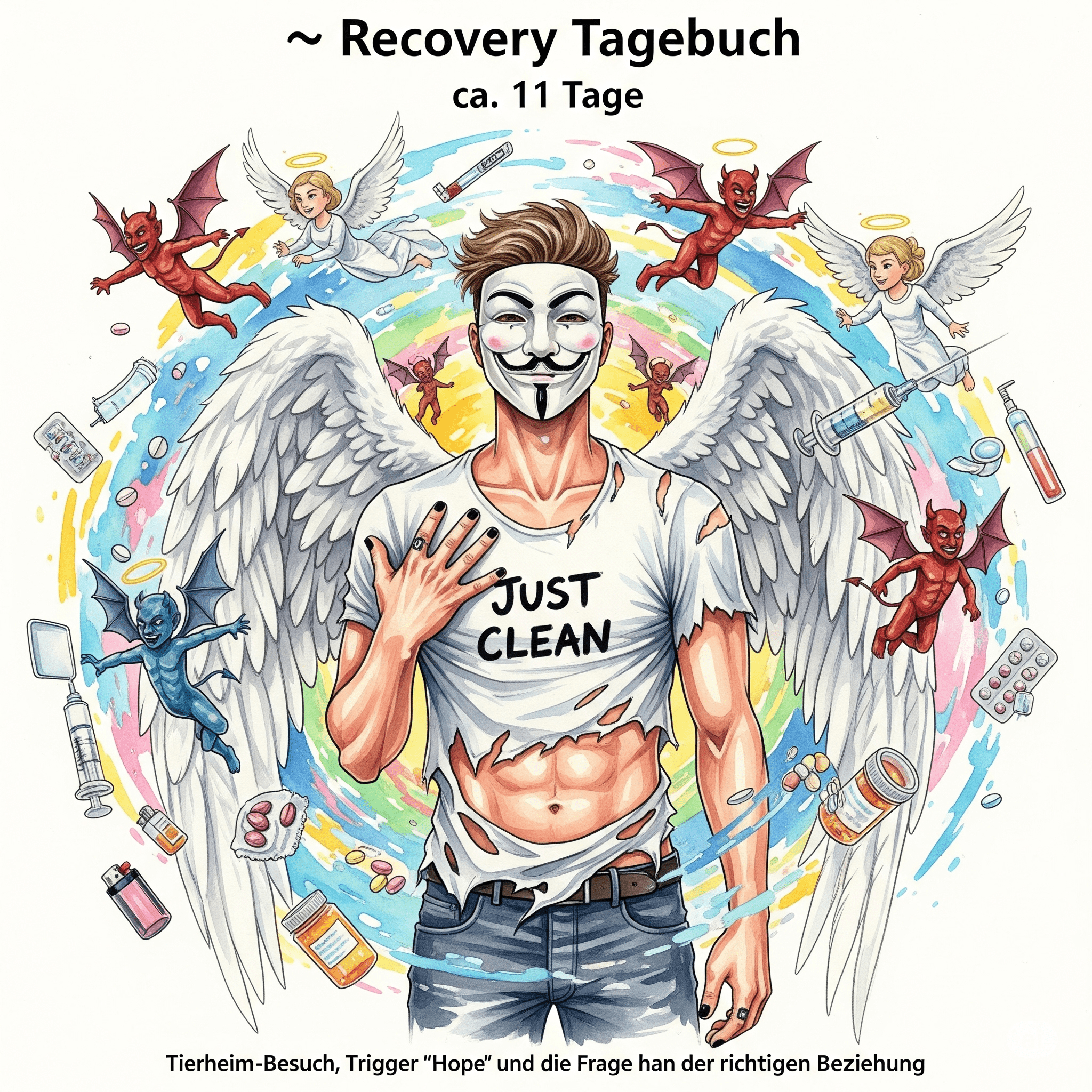 📖 Recovery Tagebuch ca. 11 Tage: Tierheim-Besuch, Trigger „Hope“ und die Frage nach der richtigen Beziehung