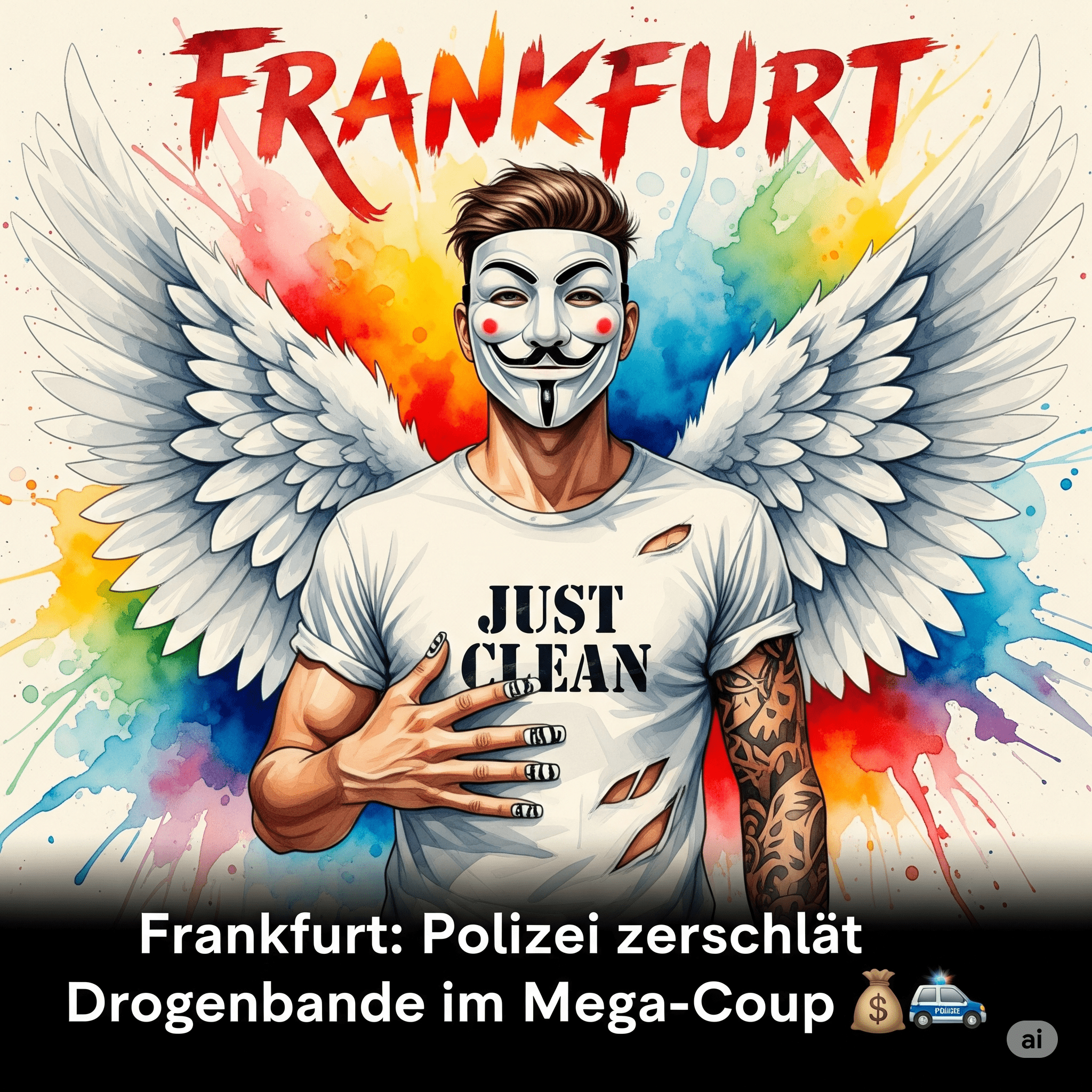 Frankfurt: Polizei zerschlägt Drogenbande im Mega-Coup 🚓💰