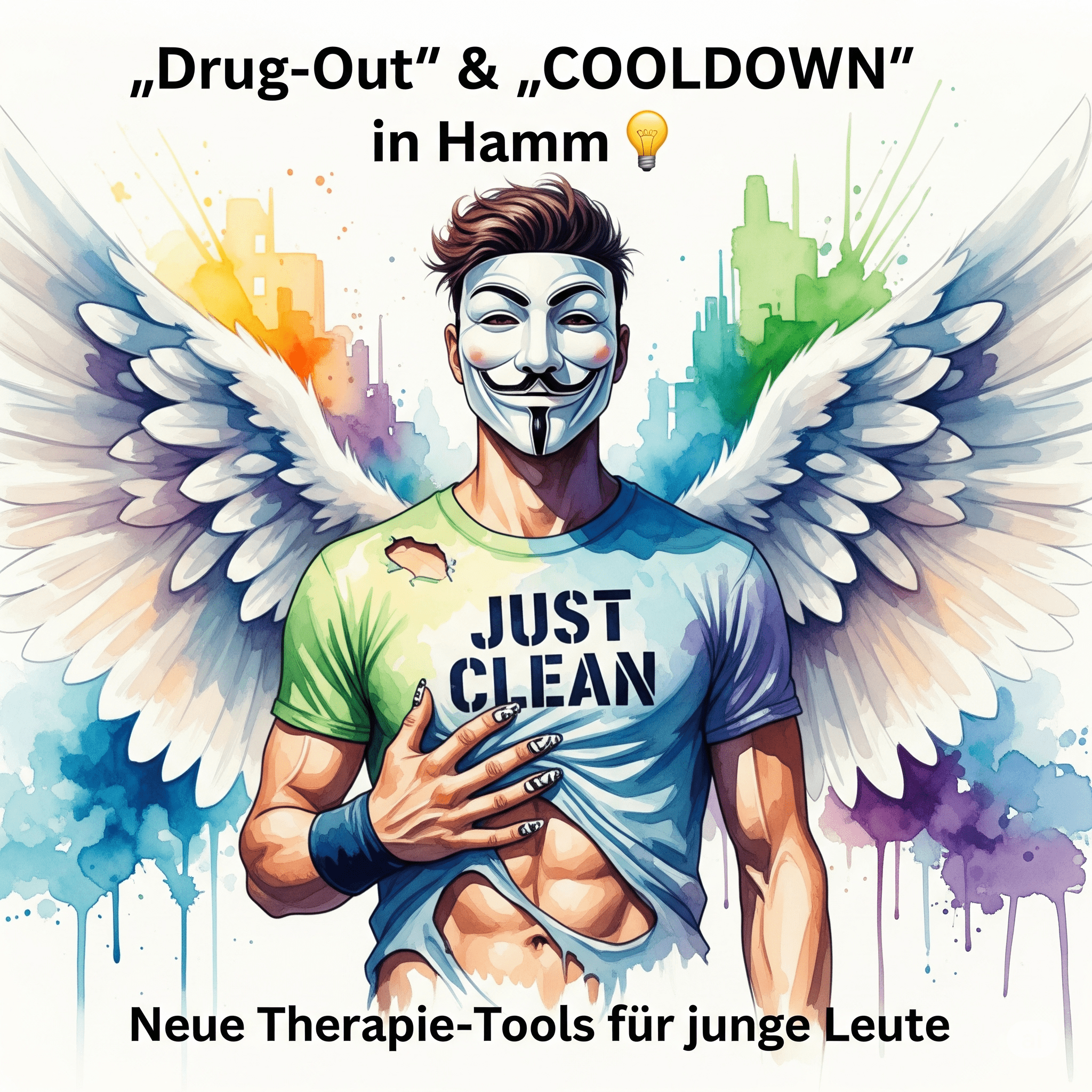 Neue Therapie-Tools für junge Leute: „Drug-Out“ & „COOLDOWN“ in Hamm 💡