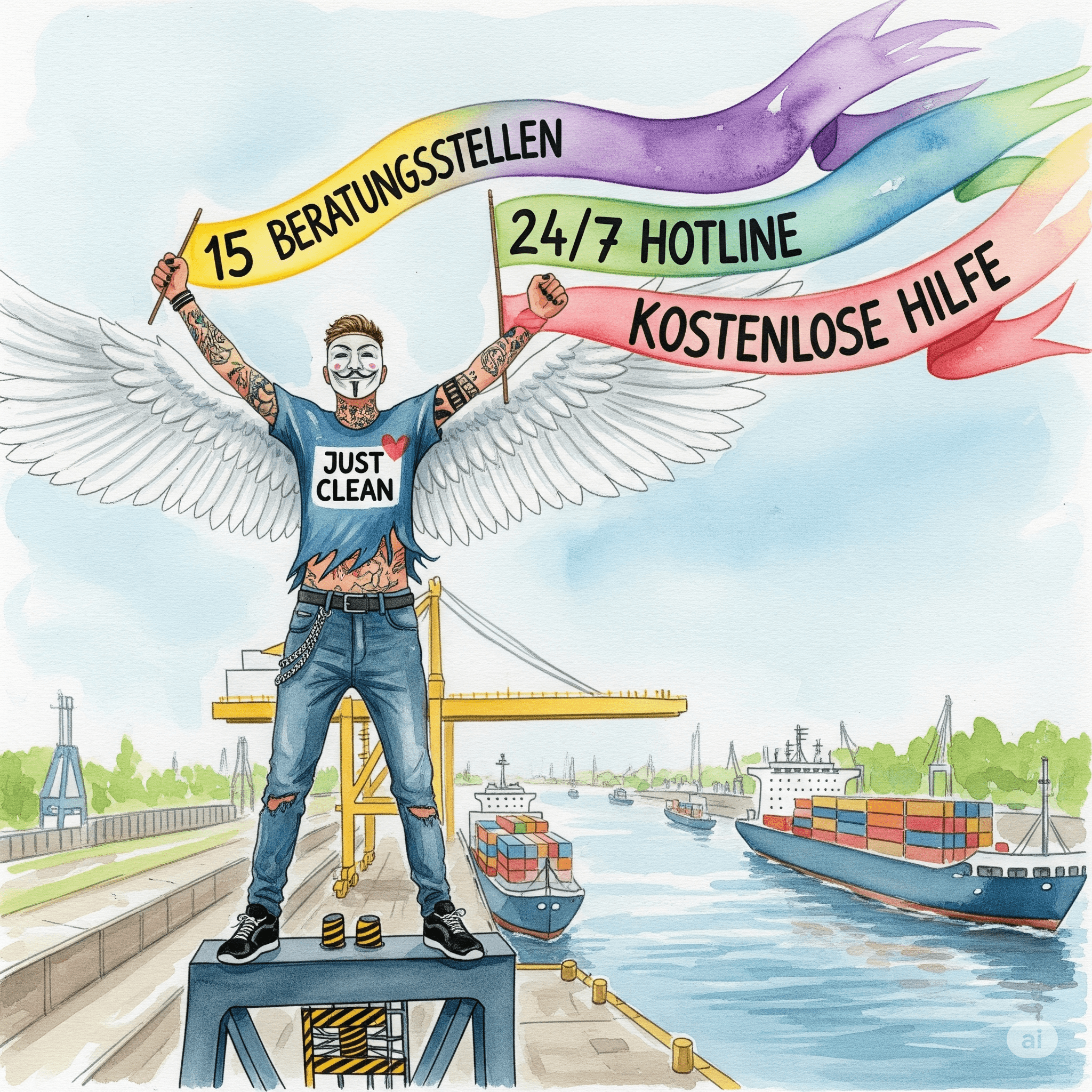 remen Suchthilfe Erfolgsrate Maritime Therapie Rehabilitation Statistik 2025